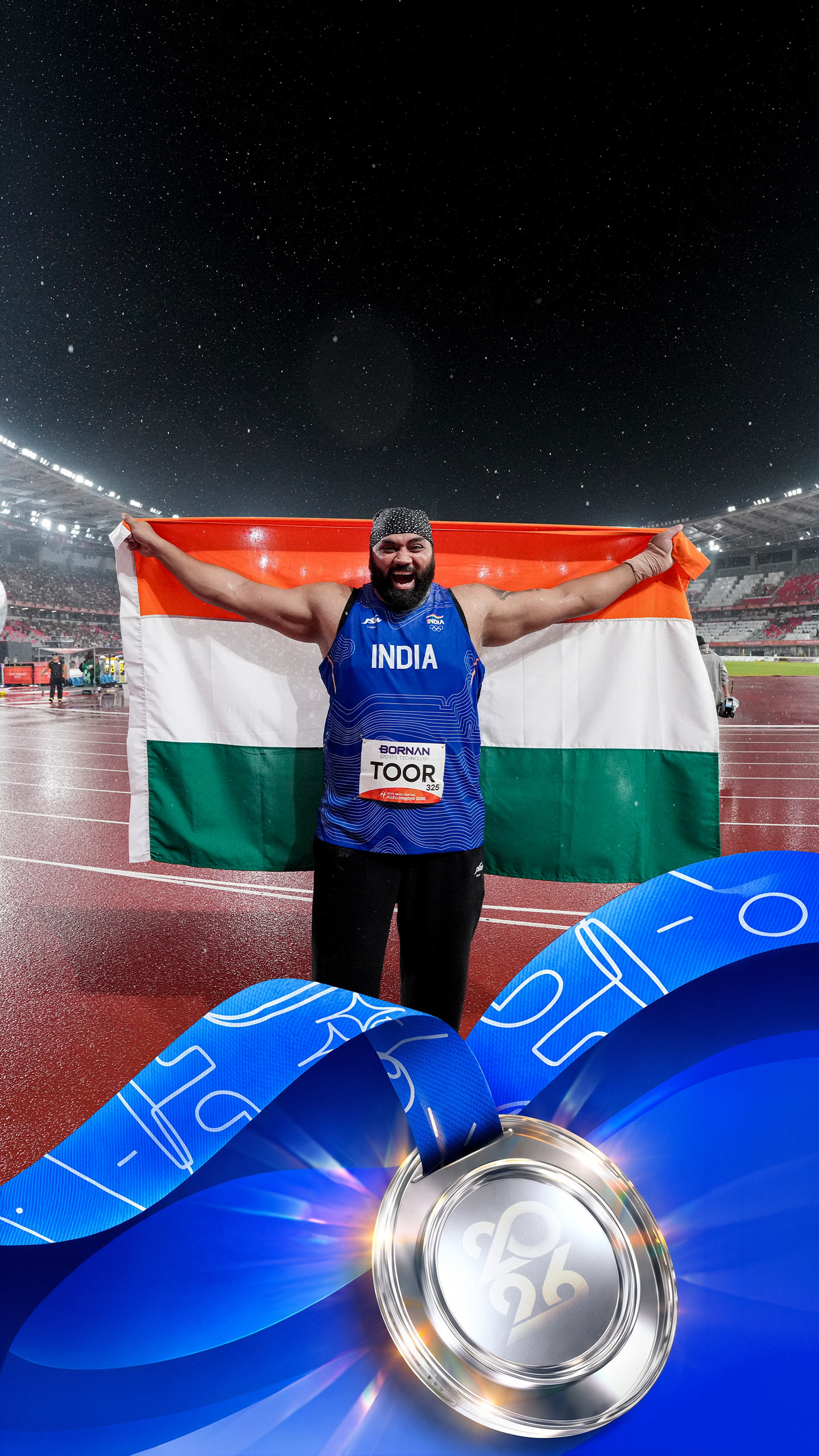Asian Games, shot put: Tajinderpal Singh Toor wins 3rd medal