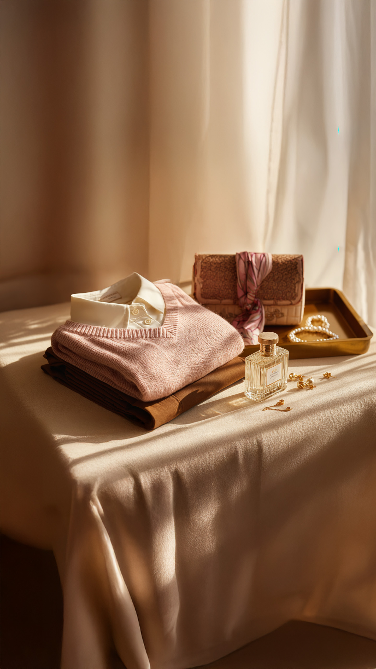 Scarves, gloves, layers – how winter accessories alter visual balance