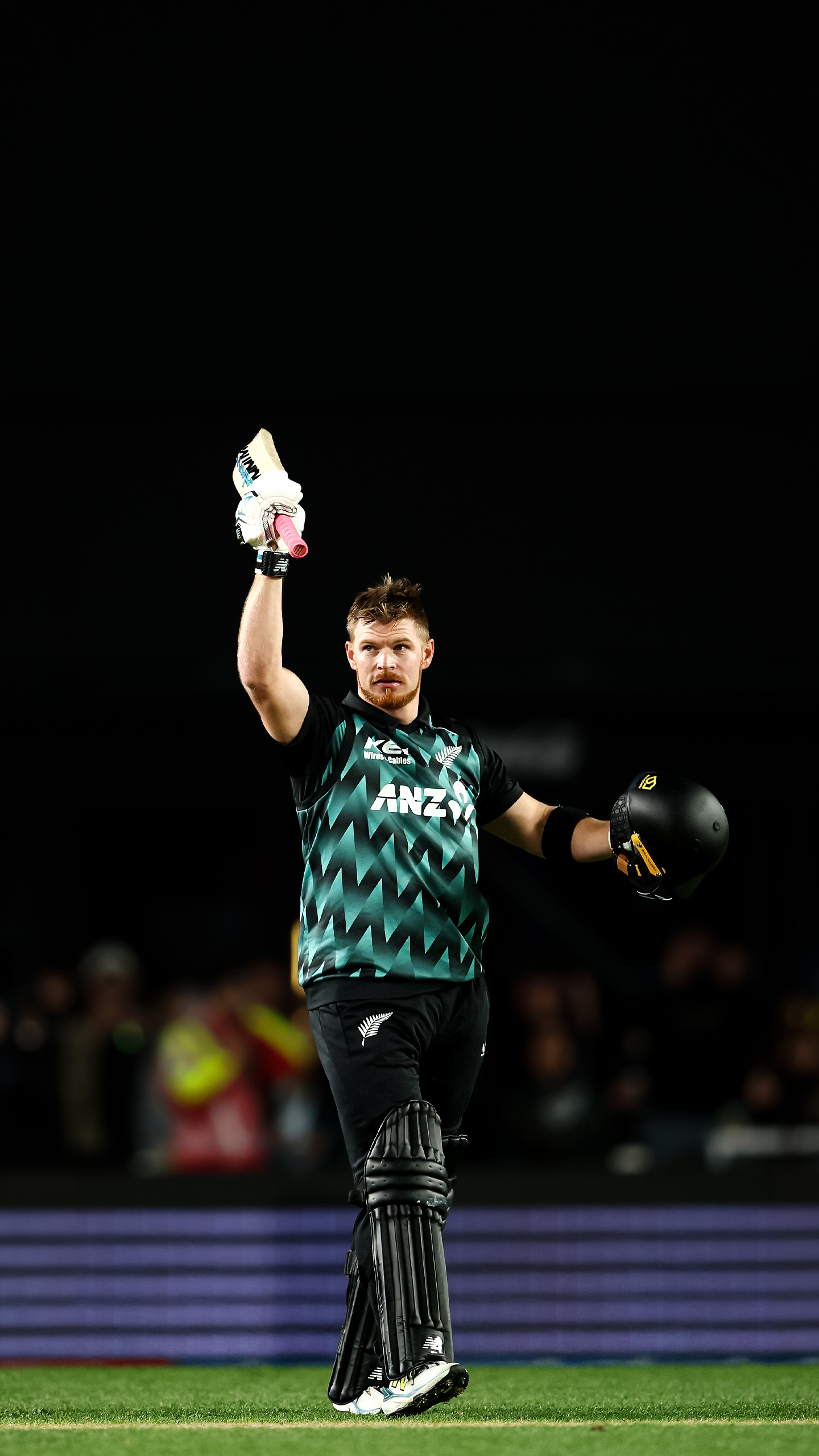 Glenn Phillips scripts records with his third T20I hundred