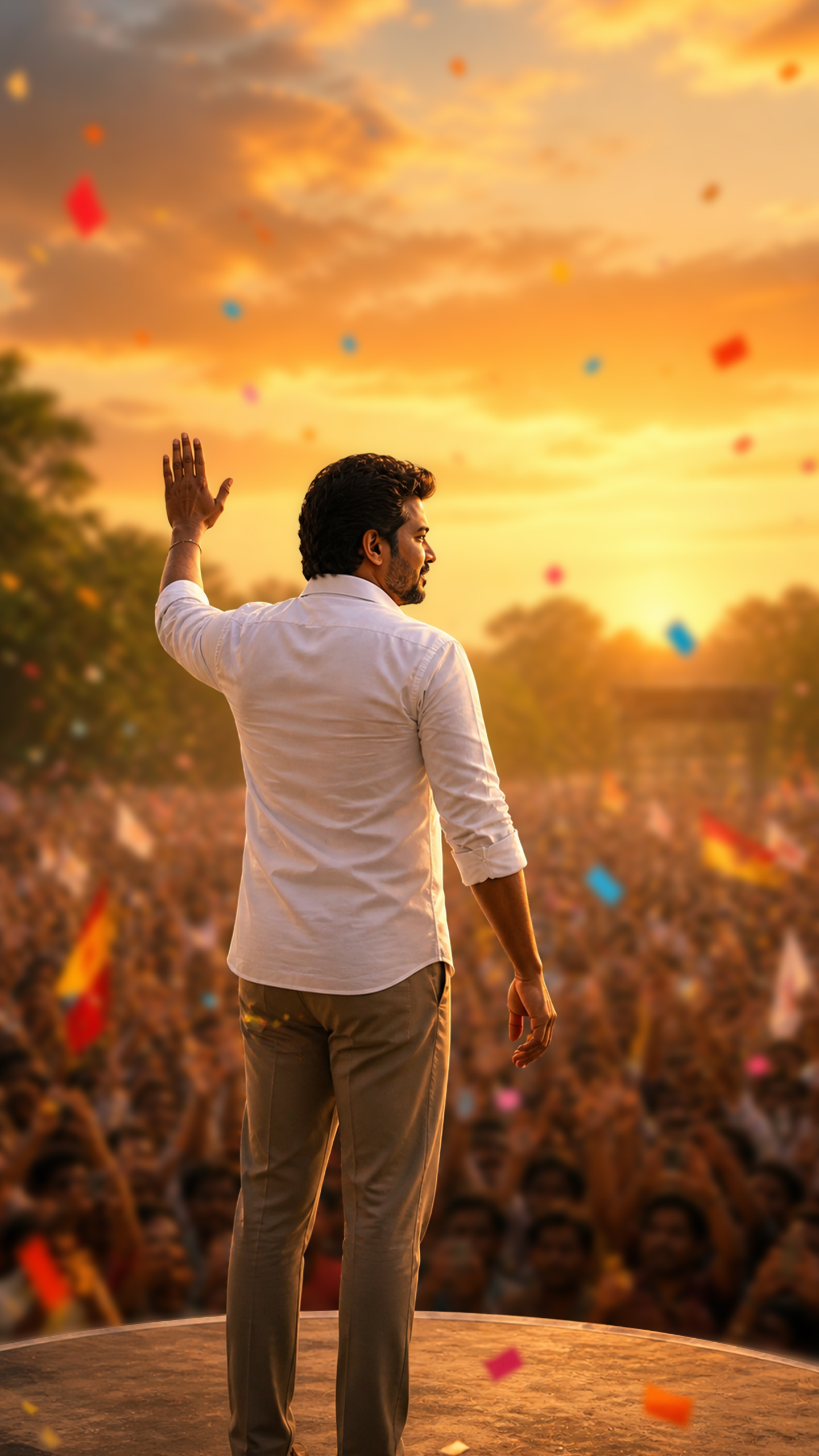 TN polls: Vijay's TVK appears on course to create history, races towards majority mark