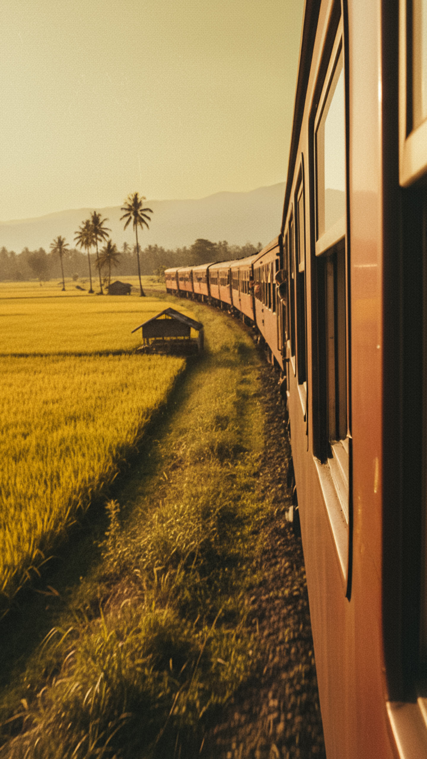 Memories come alive on this quiet train ride