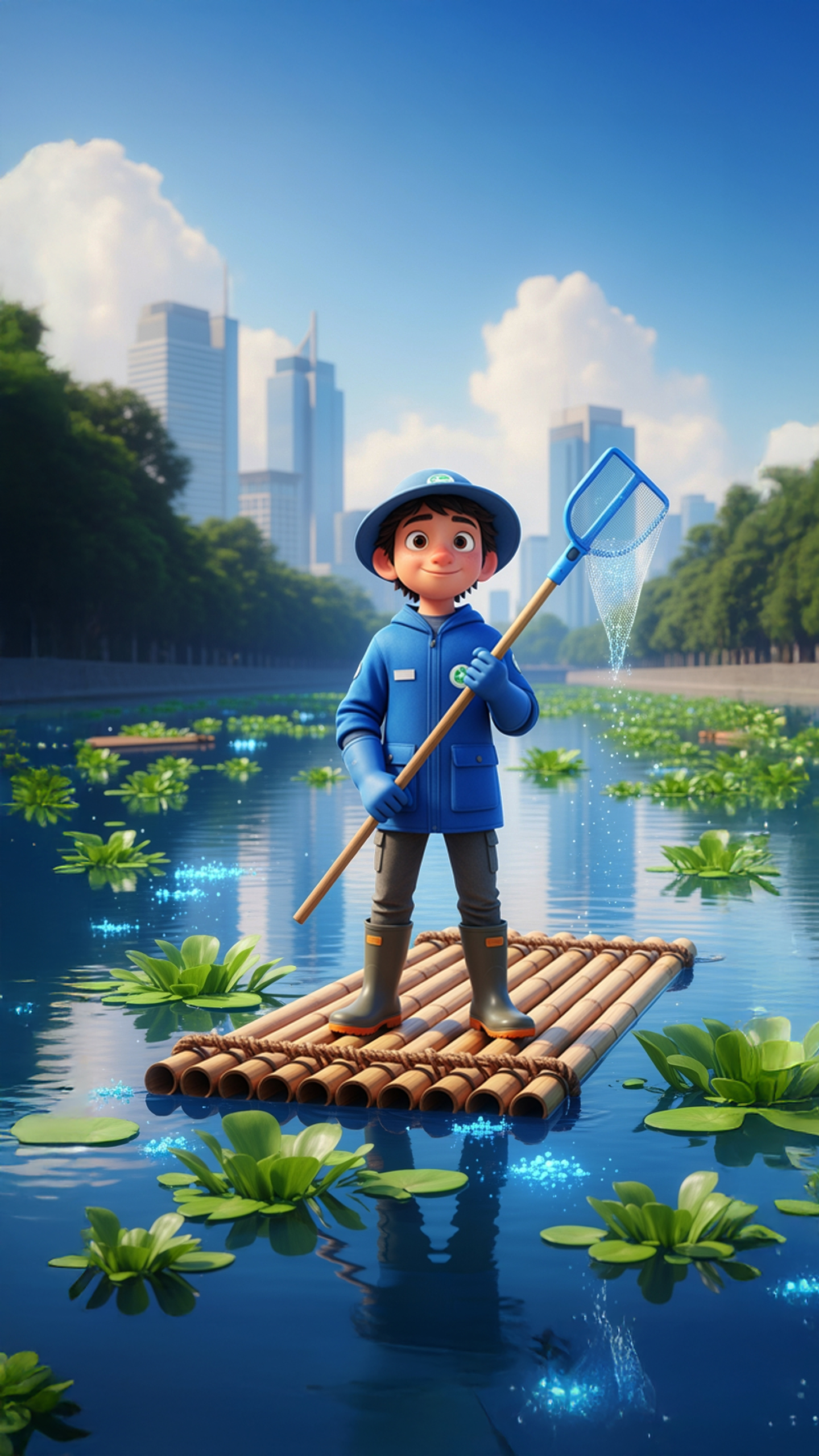 Hara, Sang 'Pemulung Superhero' di Sungai Jakarta