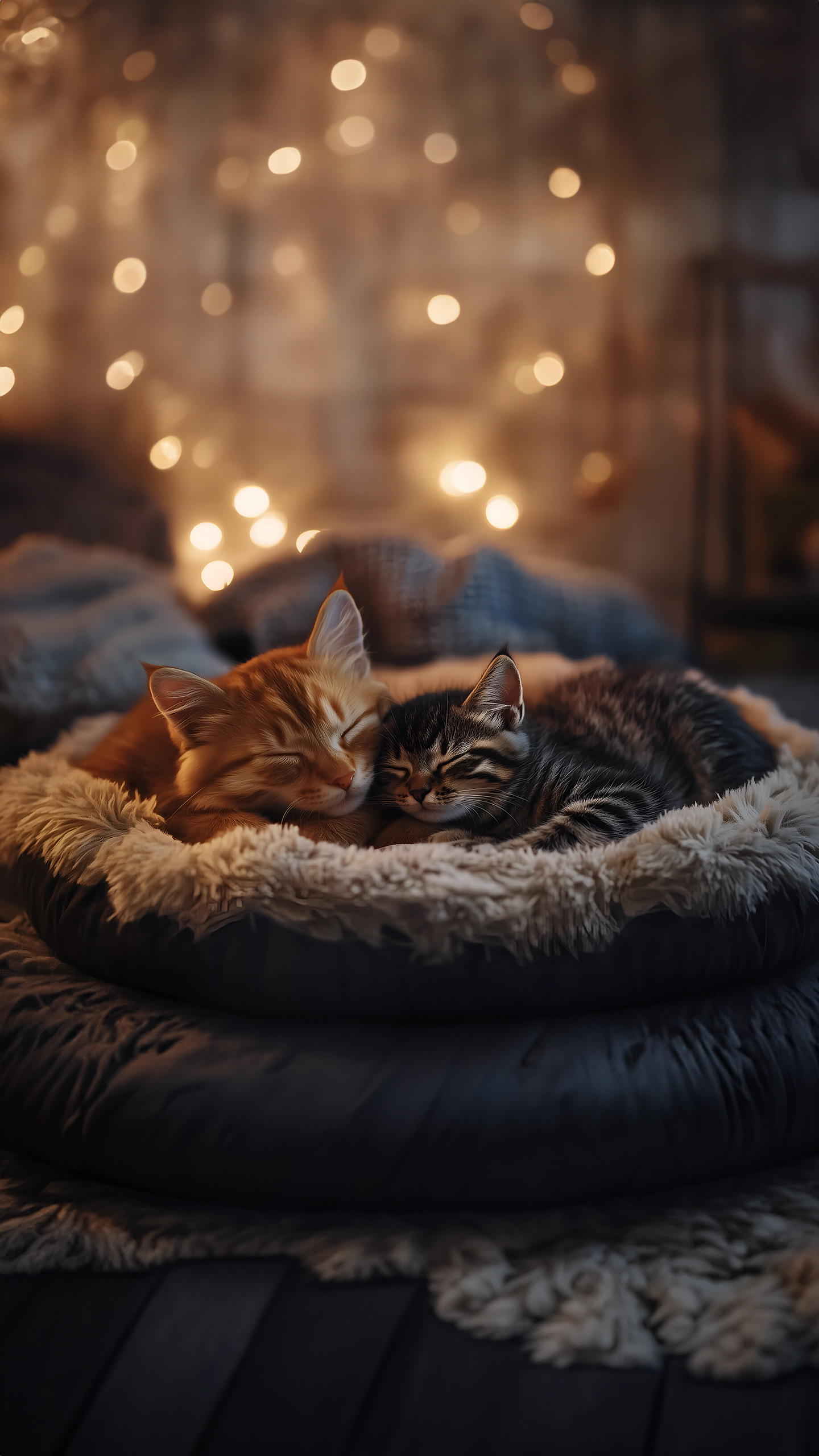 Cold air sends cats from beds to laps for cozy warmth