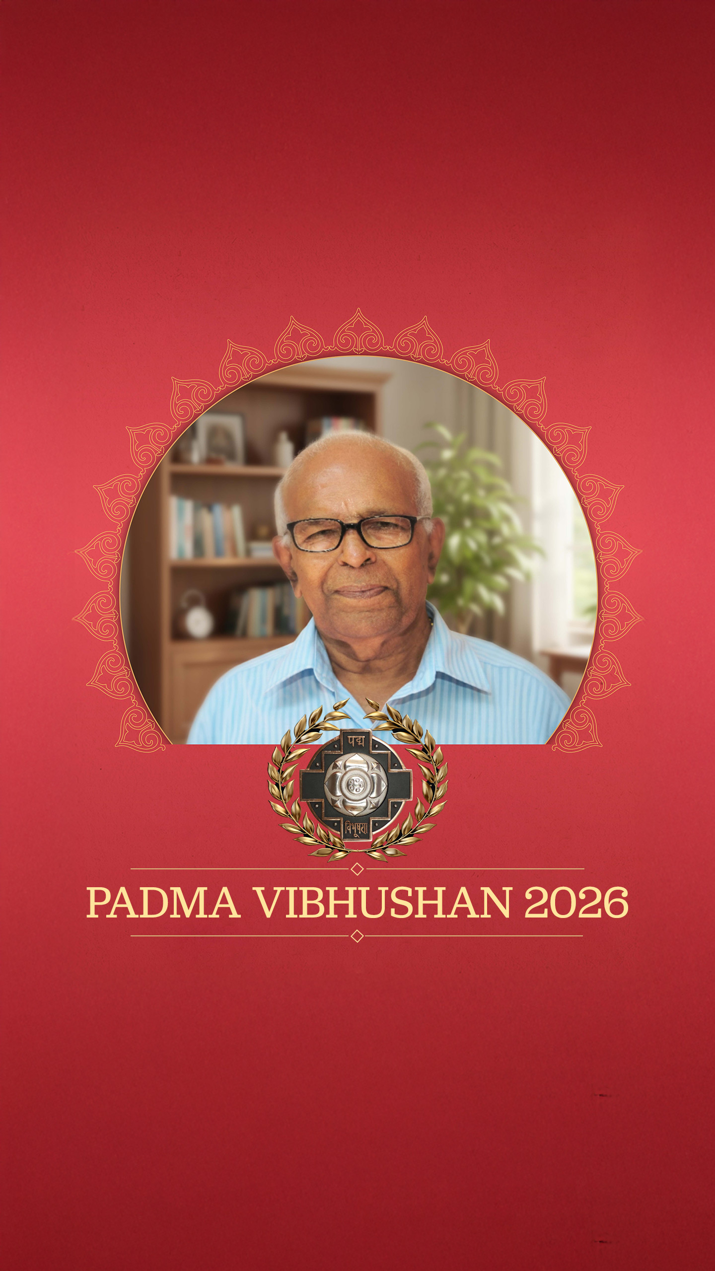 Padma Vibhushan, an unexpected honour, says veteran journalist P Narayanan