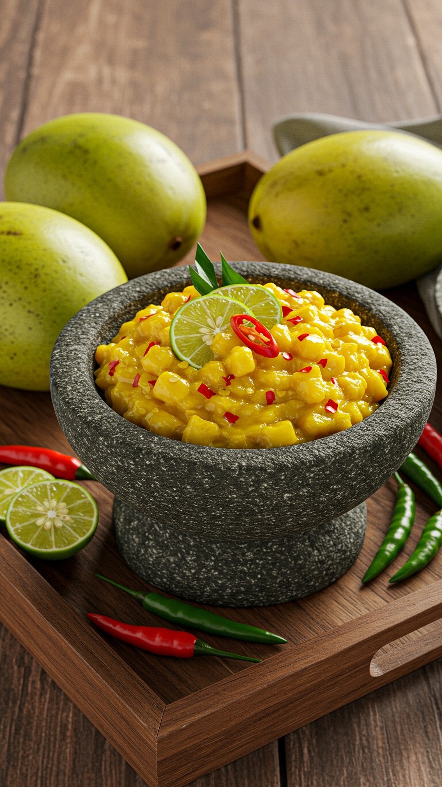 Mencicipi Sambal Buah Musiman Indonesia yang Segar