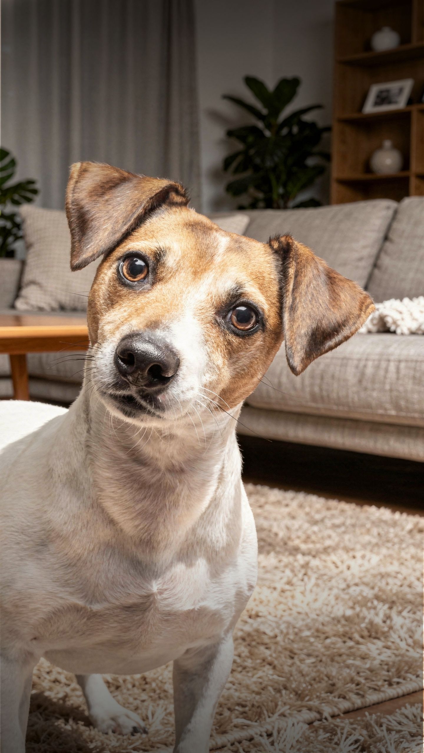 Por que os cães inclinam a cabeça quando nos ouvem?