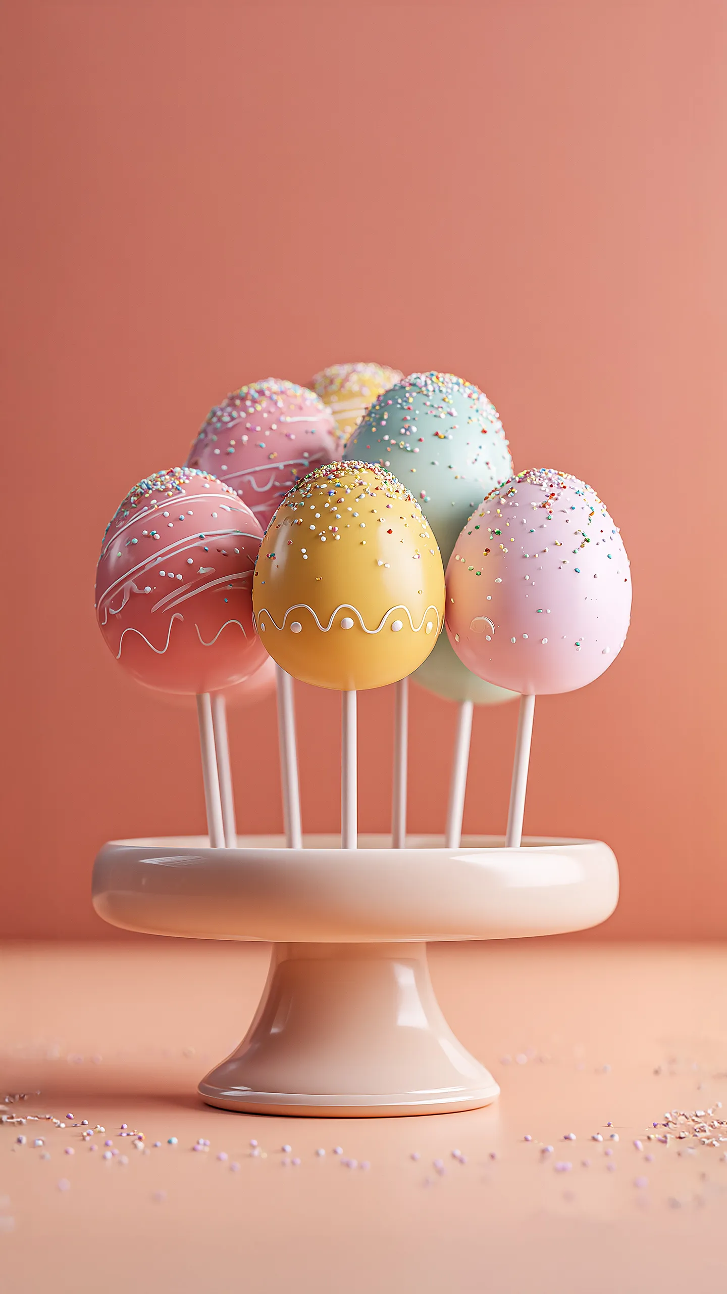 #9 Easter Egg Cake Pops - Cake Pop