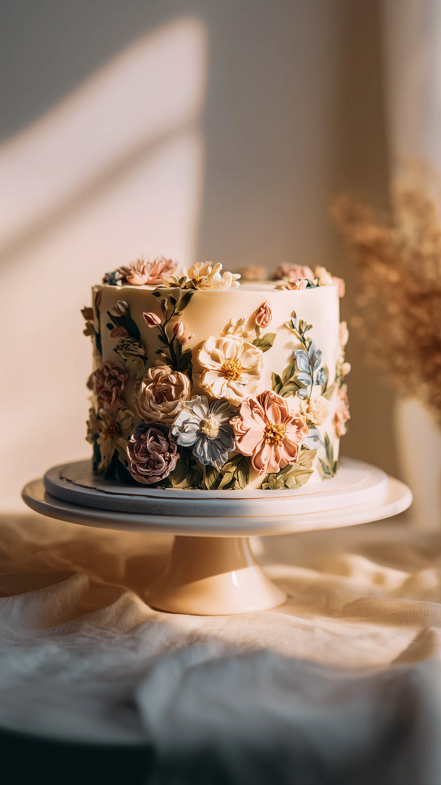 #10 Floral Sheet Cake - Cake