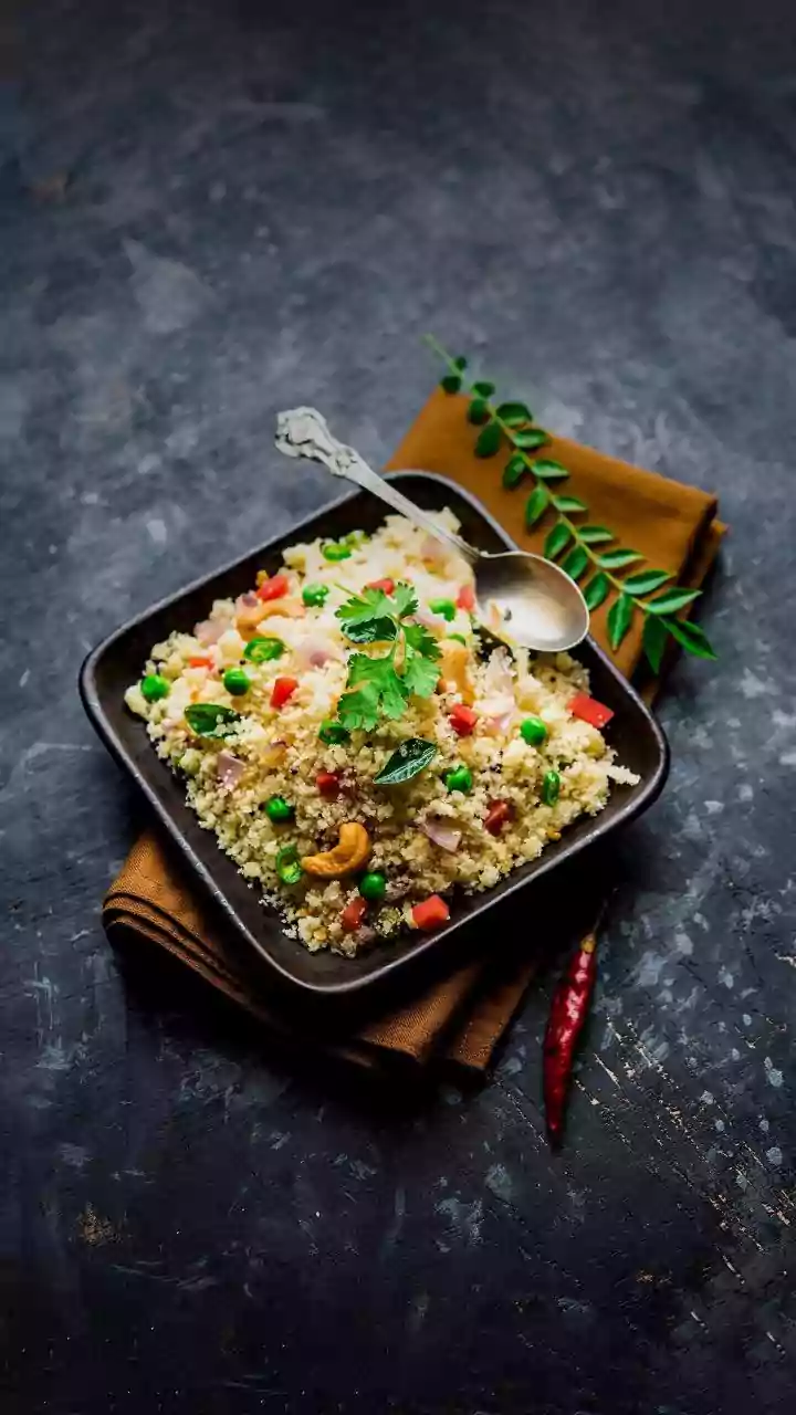 Resting Upma Briefly After Cooking Helps The Texture Set: Steady Stirring