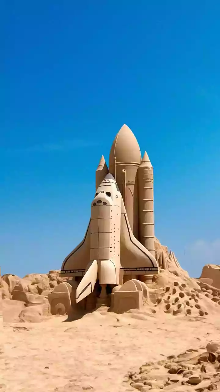 These Beautiful Monsoon Sand Art Installations Draw Huge Coastal Crowds