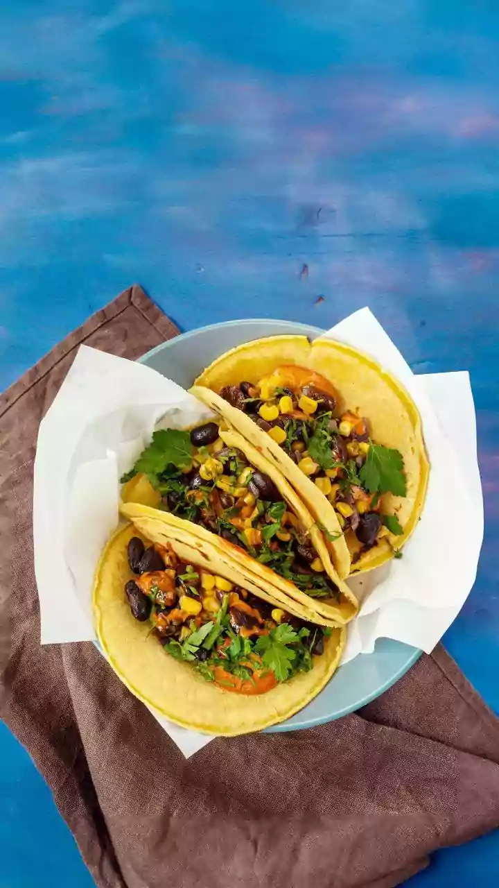 Black Bean And Tomato Breakfast Tacos: A Quick Morning Meal with Familiar Pantry Ingredients
