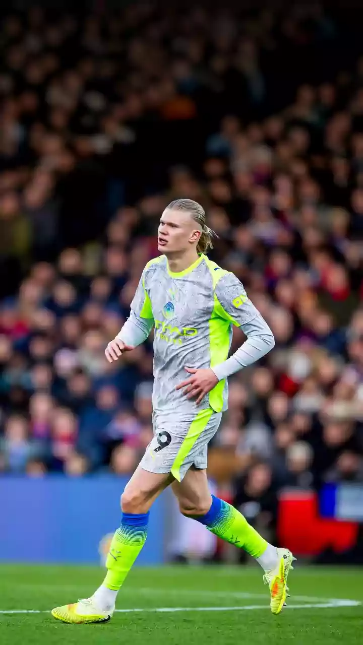 Erling Haaland's brace helps Manchester City beat Crystal Palace: Stats