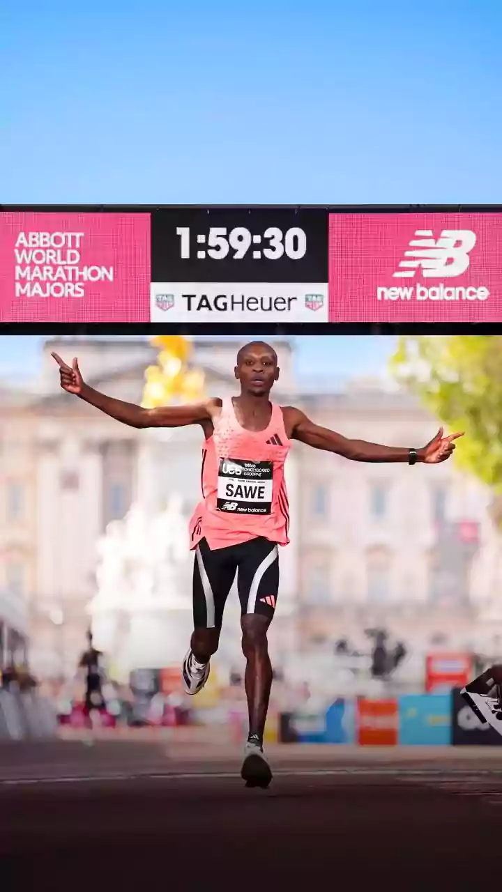 Receita para sucesso: Sawe revela o que comeu antes de quebrar recorde em maratona