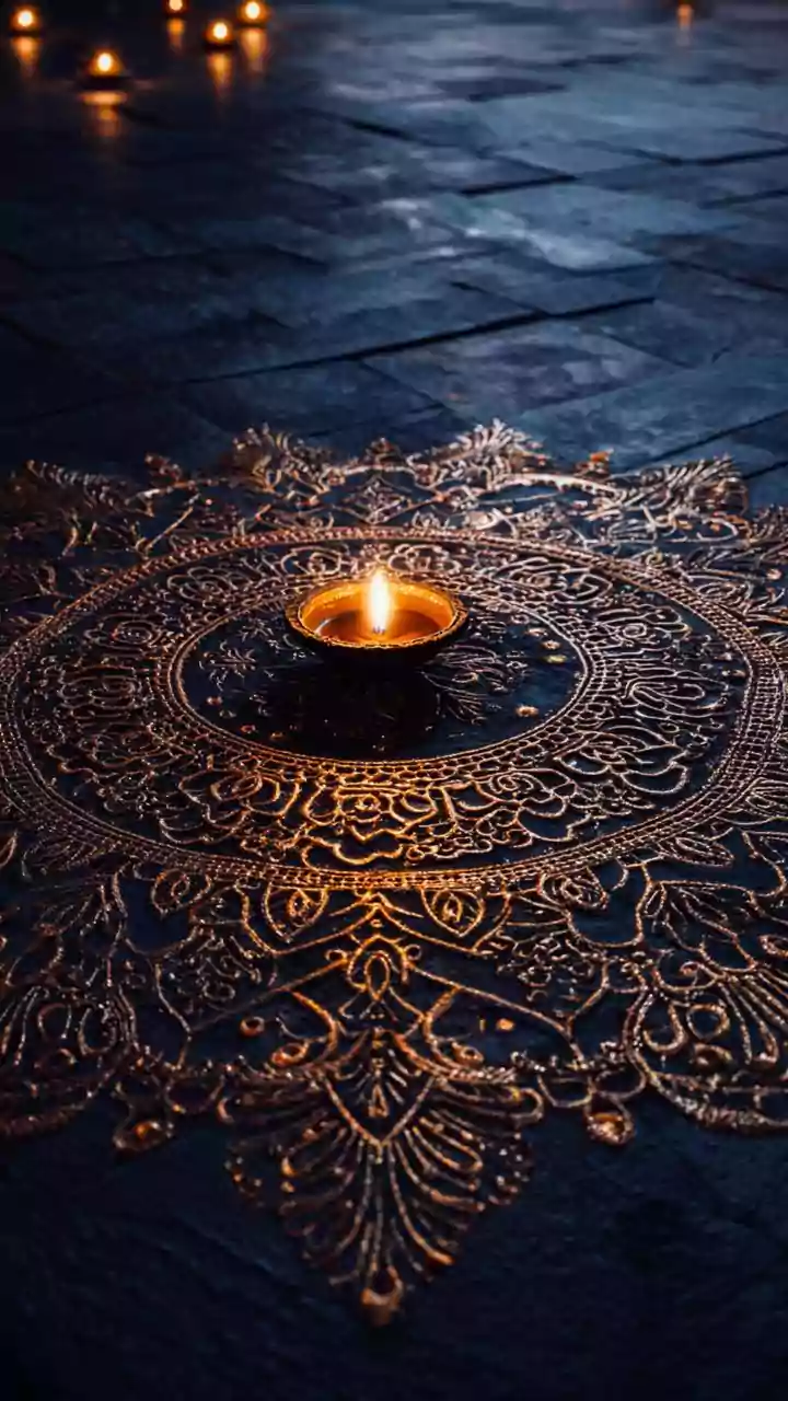 How To Style Cozy Floor Seating On Balconies Surrounded By Warm Fairy Lights And Clay Diyas