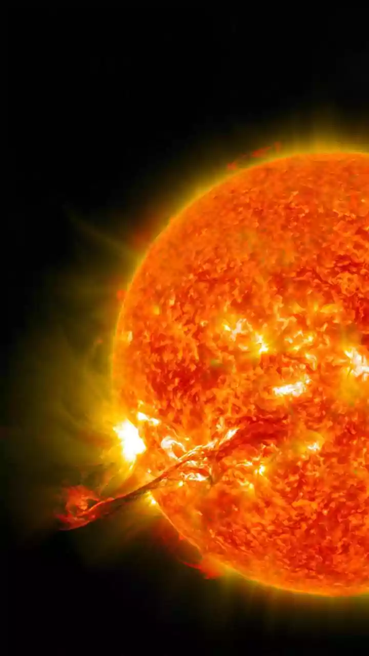 Solar Flare Sparks: Atmosphere's Radiation Spike