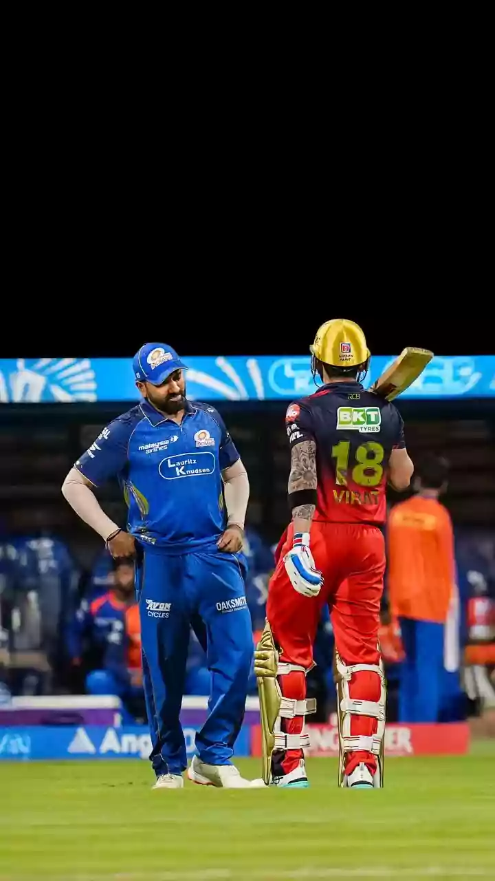 Virat Kohli, Rohit Sharma Suffer Match-Ending Injuries During RCB Vs MI In IPL 2026
