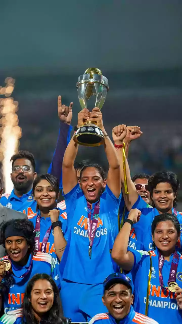 "Have watched final again and again...": Harmanpreet on India's Women's WC win