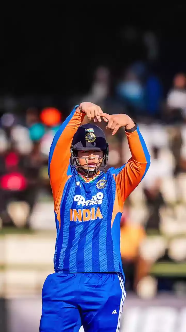 India's Vaibhav Sooryavanshi makes records with maiden T20I half-century
