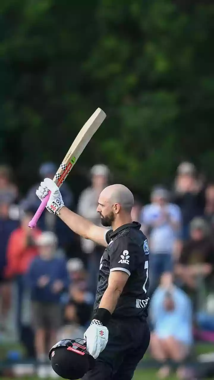 Daryl Mitchell hammers his seventh ODI hundred: Stats