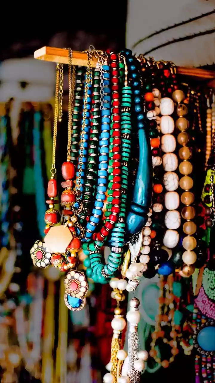 Chunky beaded necklaces: Your go-to winter accessory