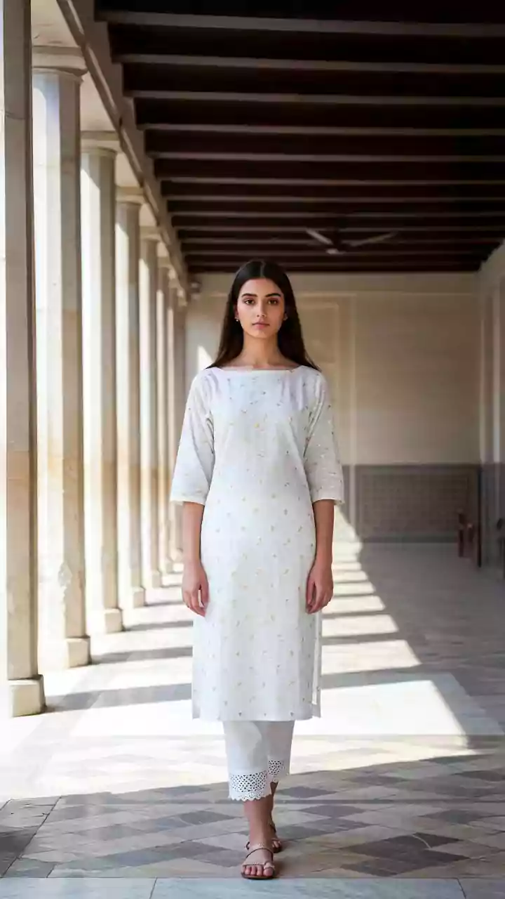 Cozy & Chic: Winter's Woolen Kurta Palazzo Sets