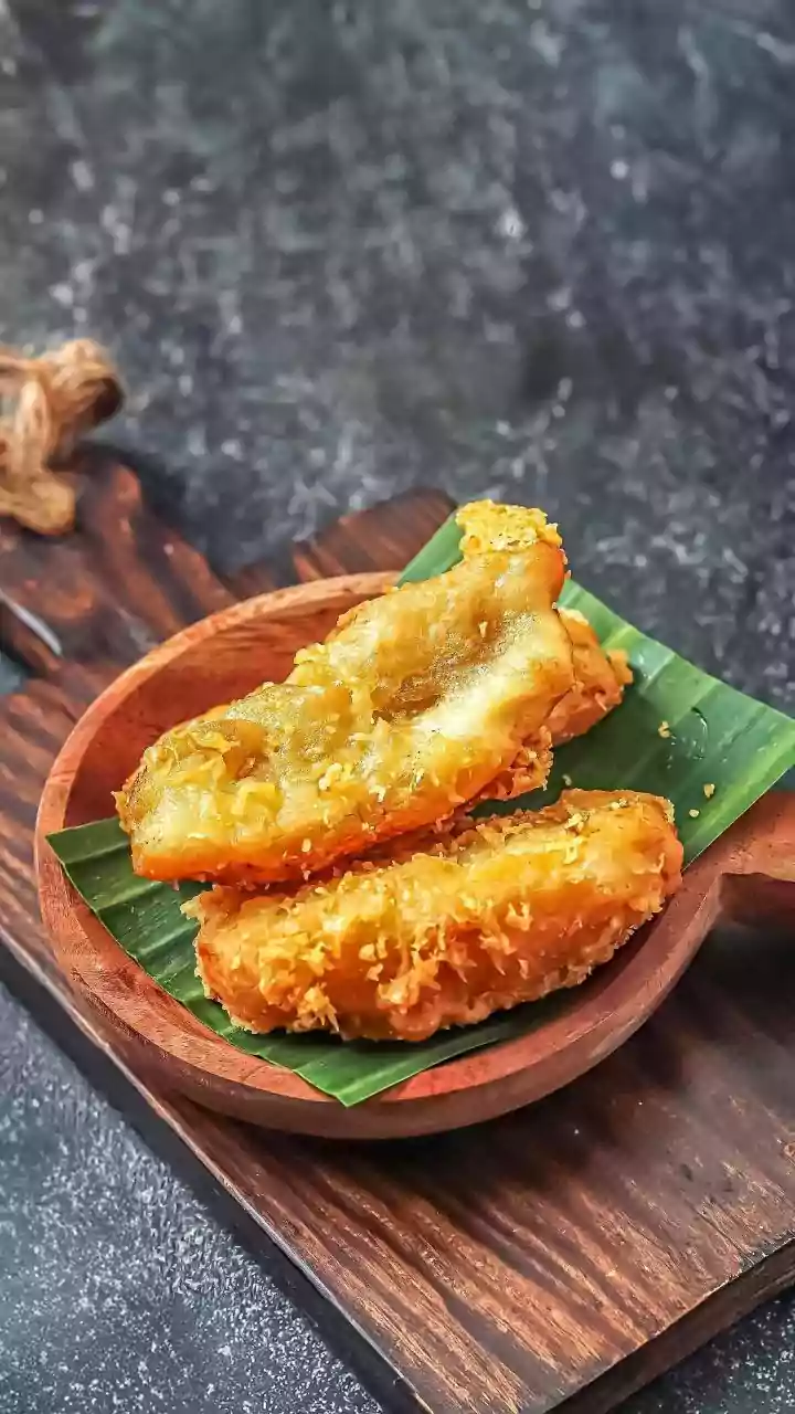 Craving a crispy snack? Try taro fritters