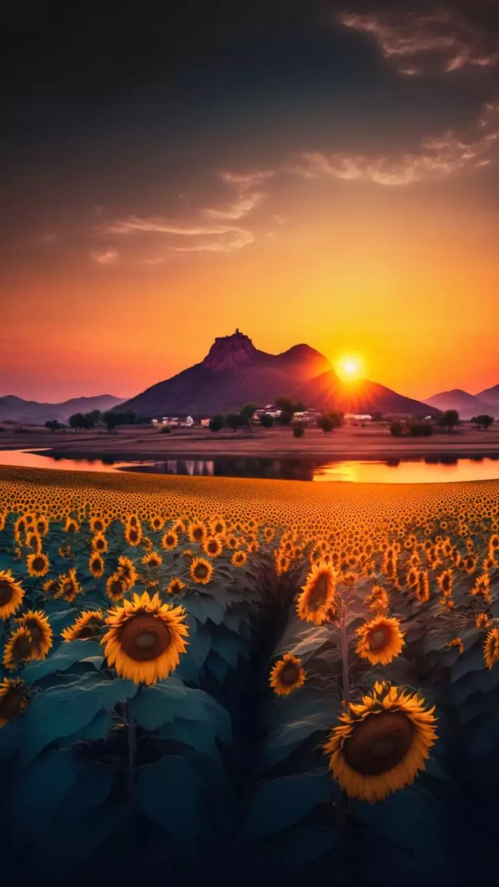 Cozy winter villages offering dreamy sunrise views