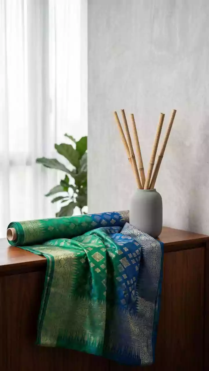 Silk and bamboo: A combo for peaceful spaces