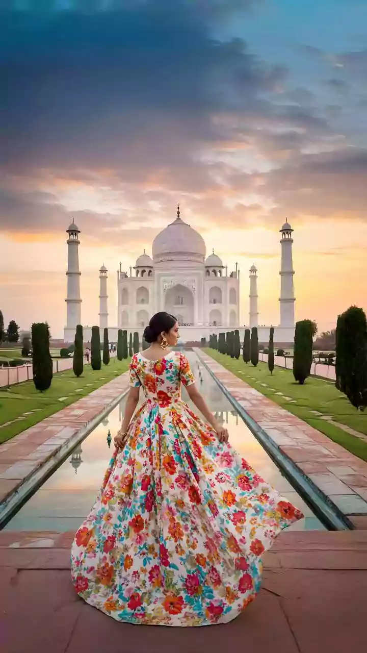 Whirlwind India Adventure: US Influencer's 15-Hour Flight for a 24-Hour Taj Mahal Visit