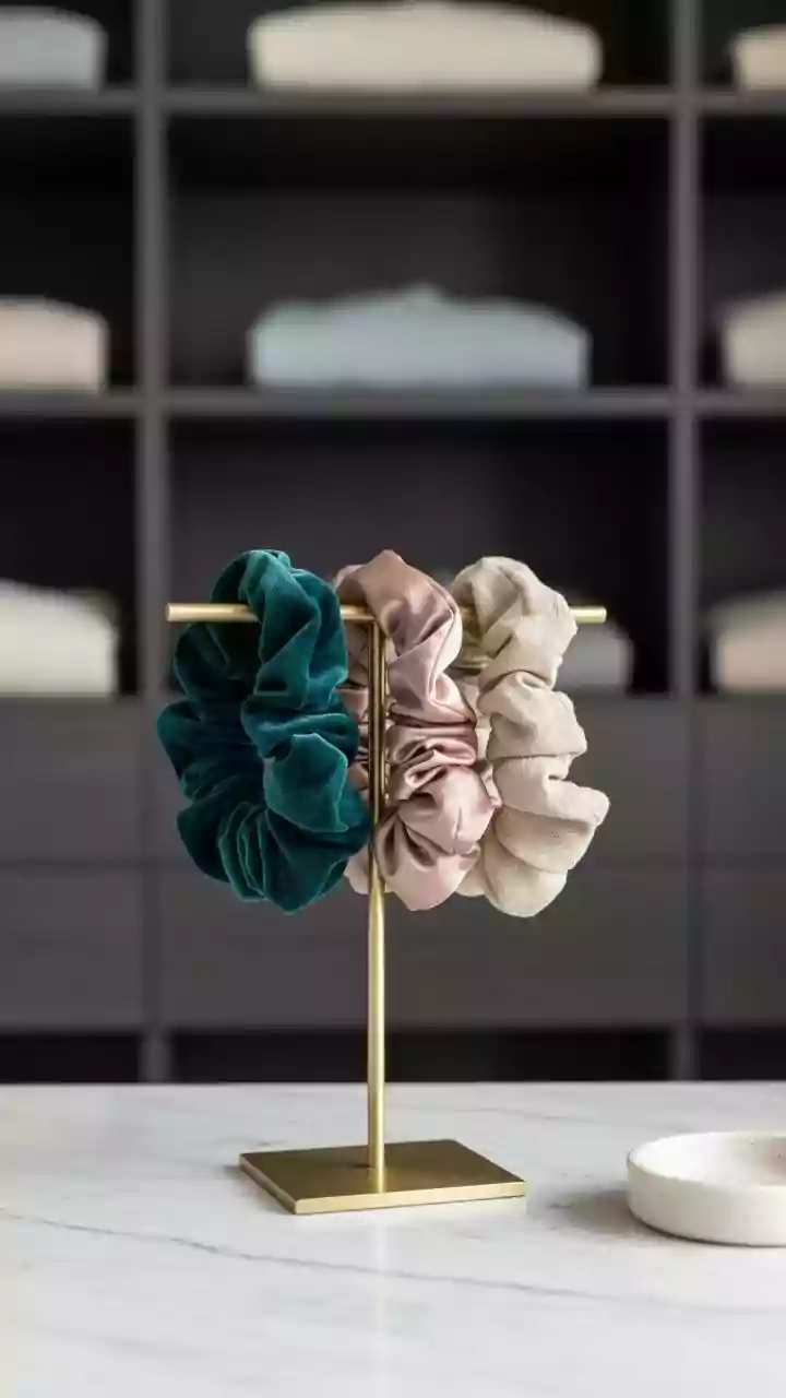 Stylish ways to wear scrunchies everyday