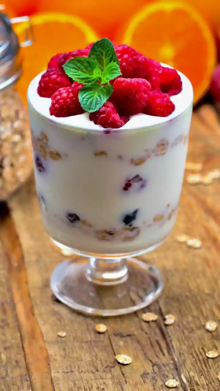 Make this creamy yogurt parfait in no time