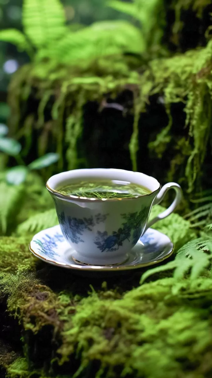 Give Prized Ferns Organic Nutrient Boosts Using Cool Green Tea