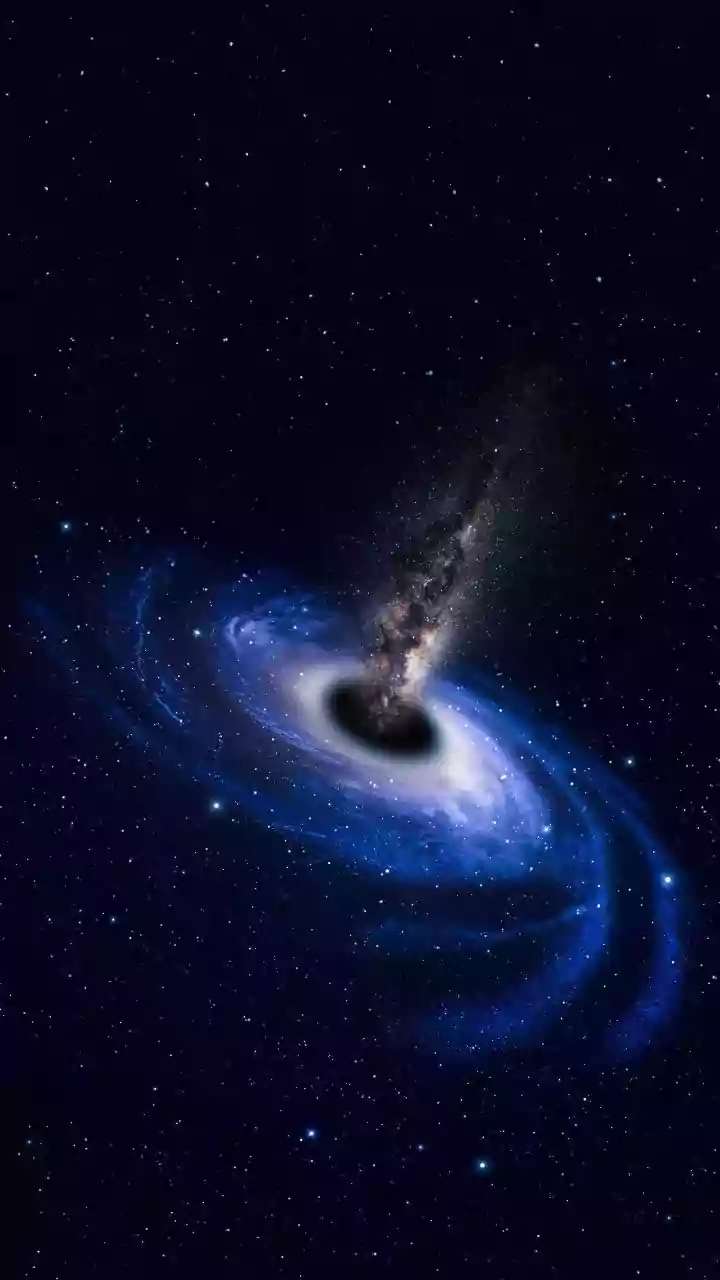 This is how bright blue cosmic blasts take place