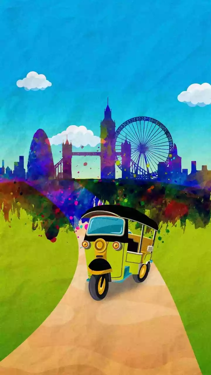 Karnataka Auto Driver's Mobile Library: A Compassionate Ride Offering Books and Candies