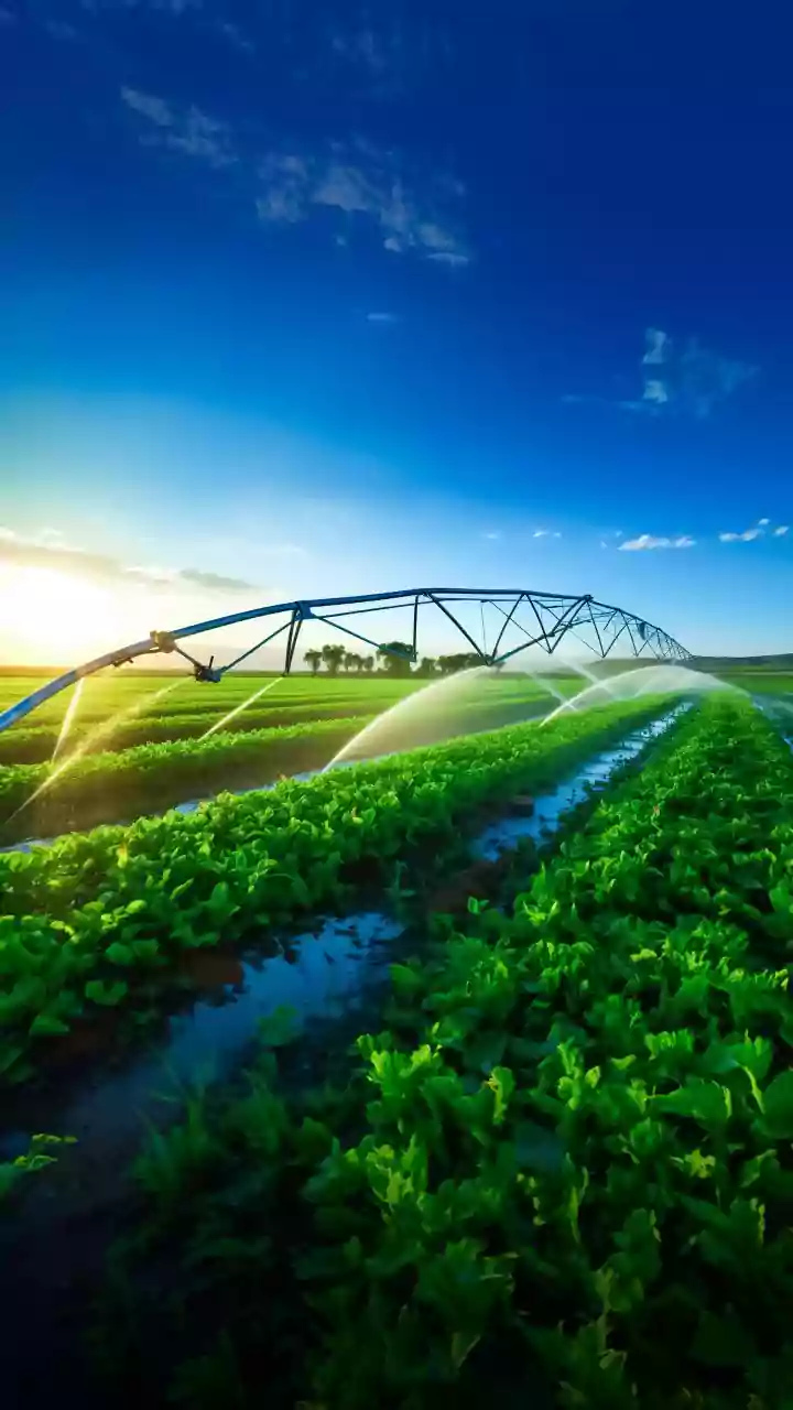 Light showers bring a lush green glow back to coastal fields