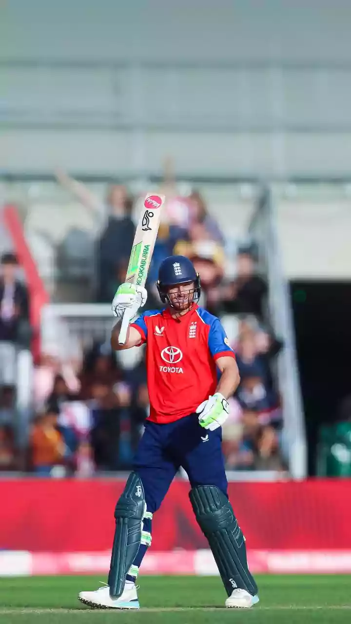 England's Jos Buttler hammers his 30th half-century in T20Is: Stats