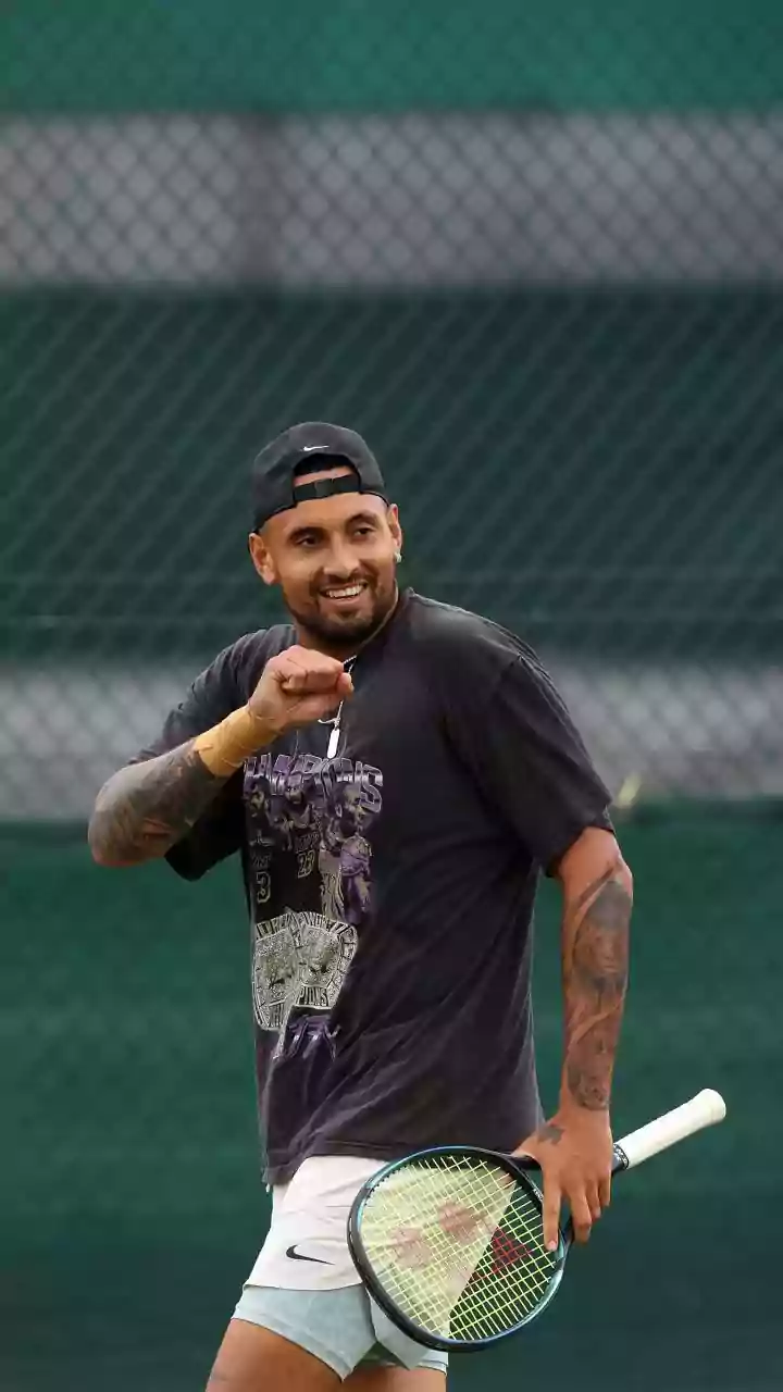 Nick Kyrgios Smashes Racquet After AO 1 Point Slam Defeat To Joanna Garland | Watch