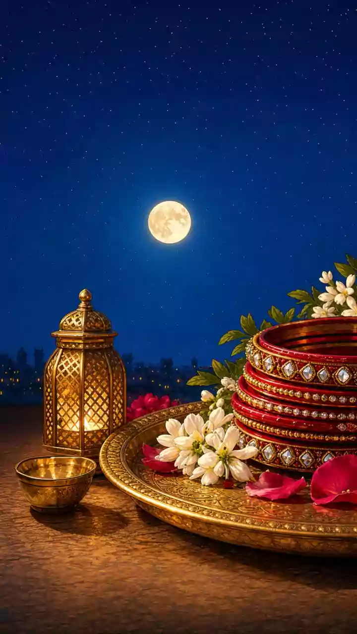 Newlyweds’ first Karwa Chauth: Personalised presents and wellness hampers your spouse will remember