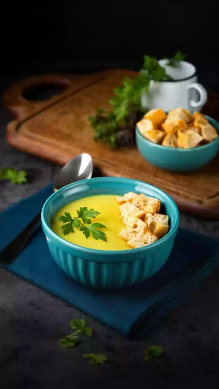 Receita de sopa de mandioquinha da Silvia Poppovic