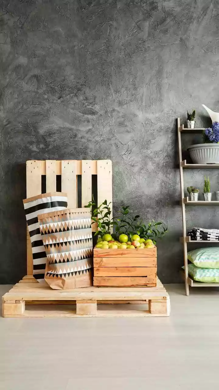 Transform your space with vintage wooden crates
