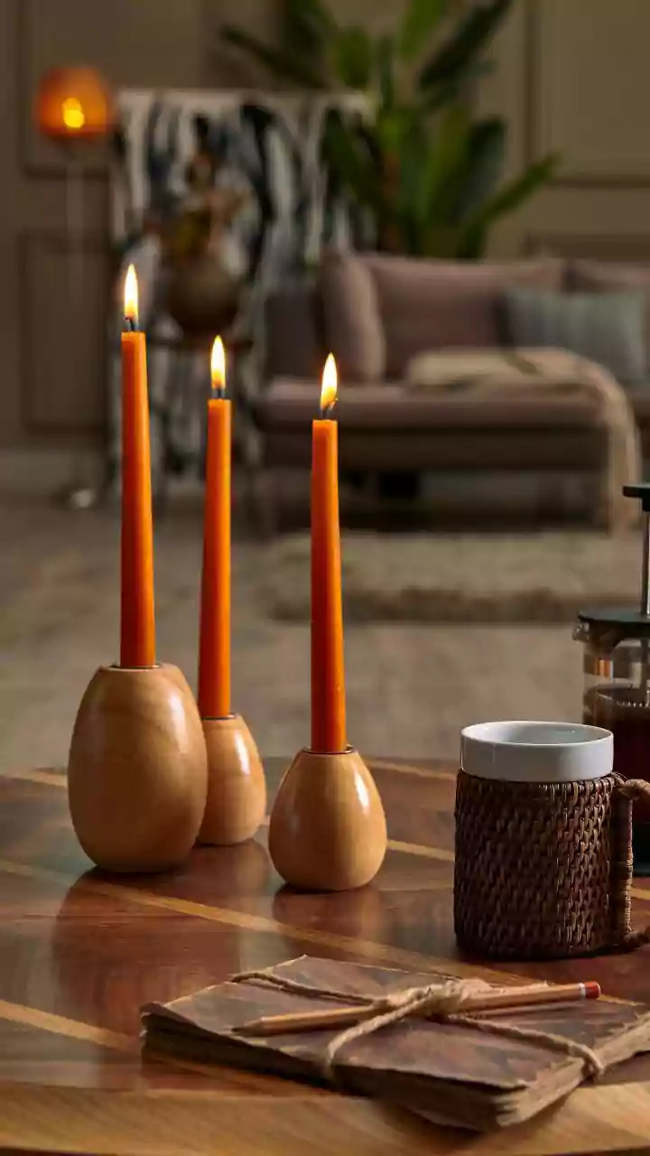 How to make beautiful candle holders at home