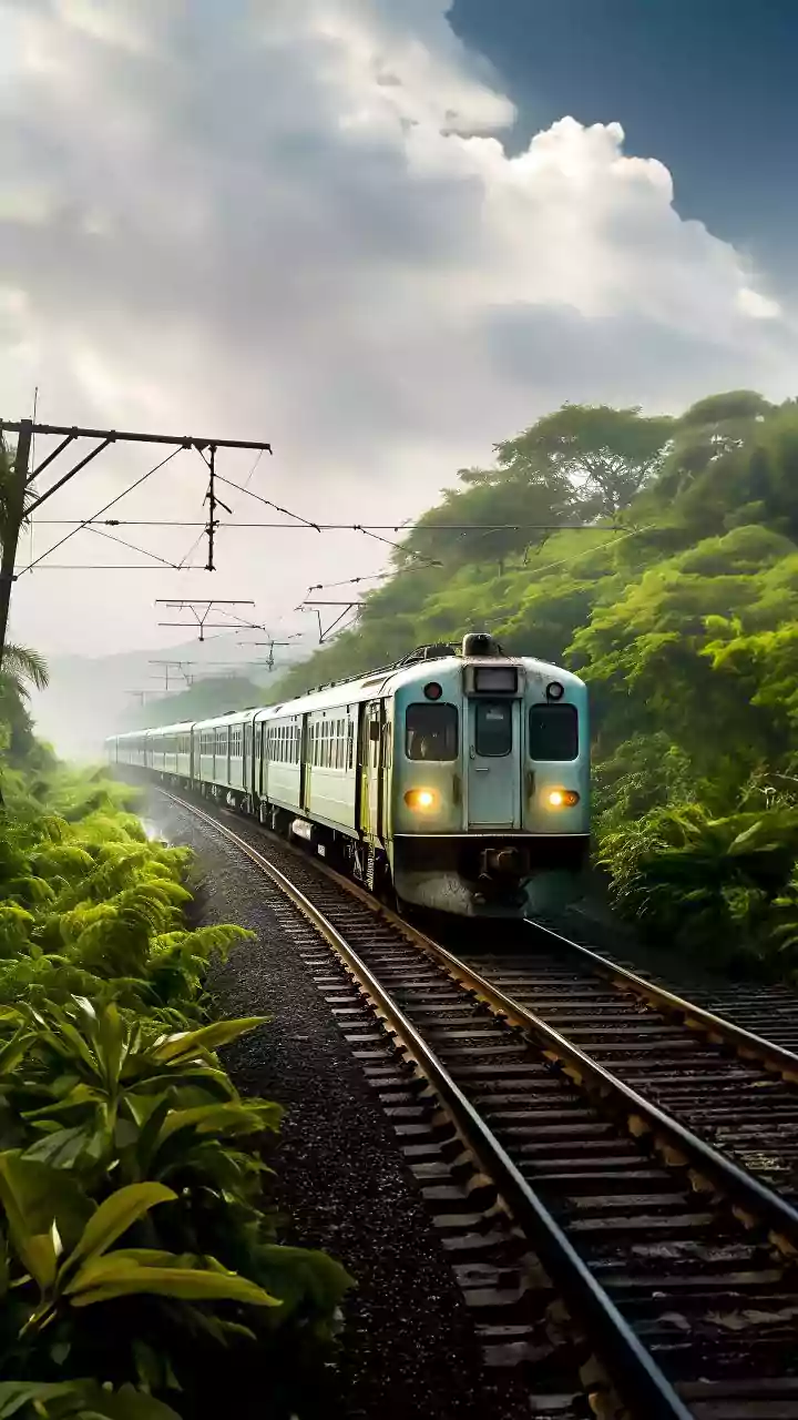 Teenage student returning from school knocked down by train