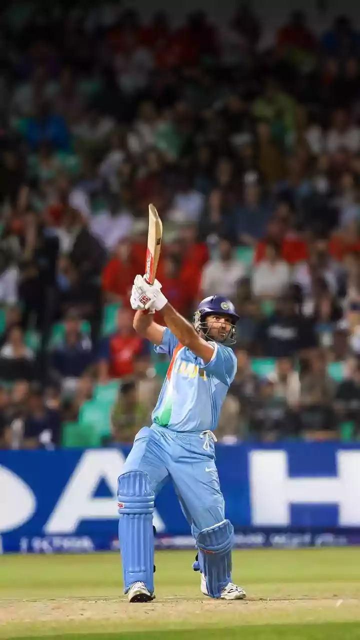 What happened before Yuvraj hit those 6 sixes?