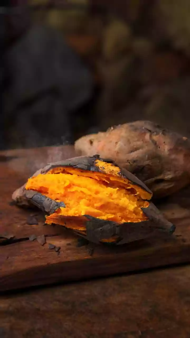 Winter Delights: Roasted Sweet Potato Stacks