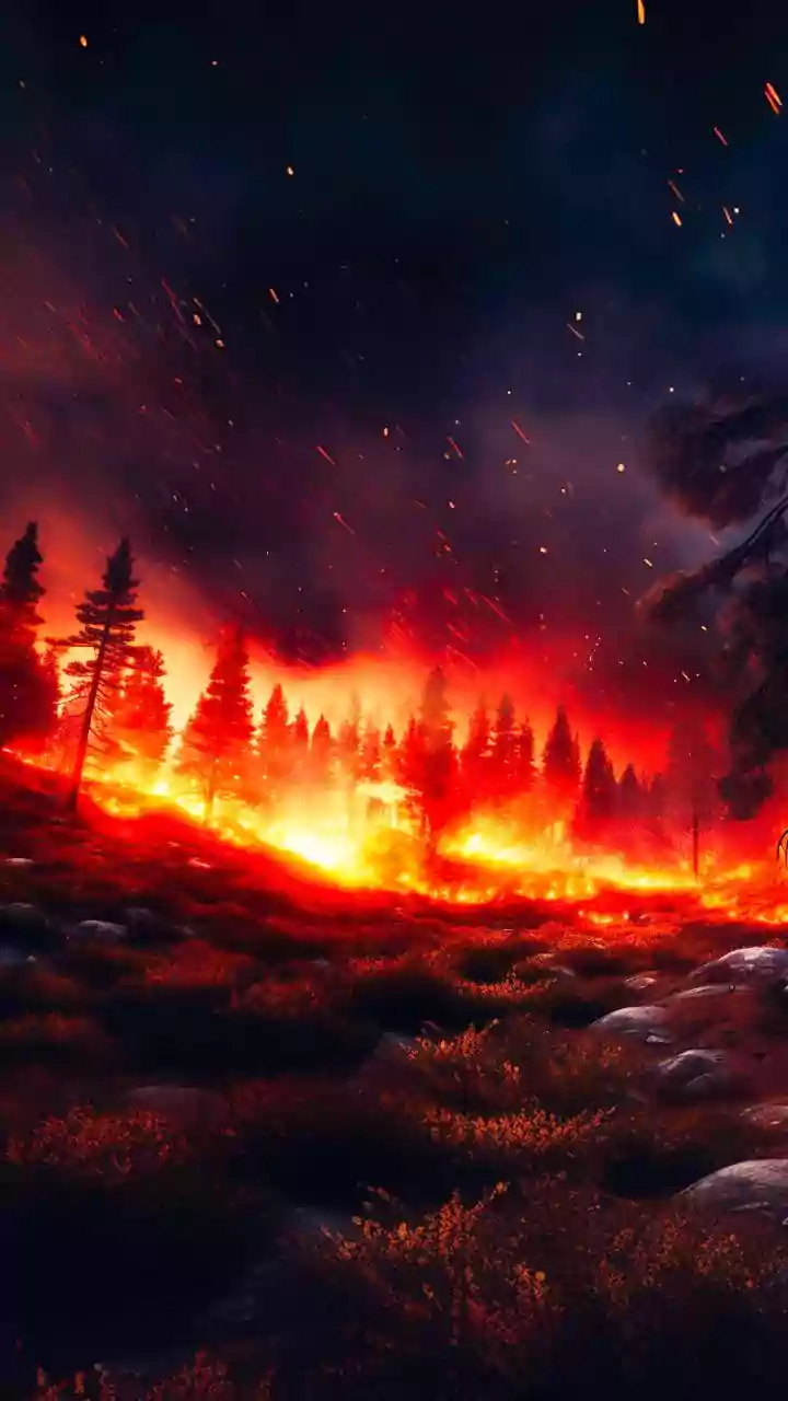 Nagaland forest fire finally contained