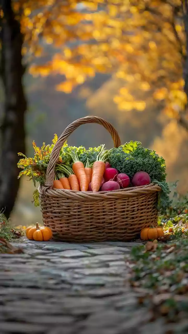 Comparing Vitamins, Fibre And Calories In Two Orange Vegetables