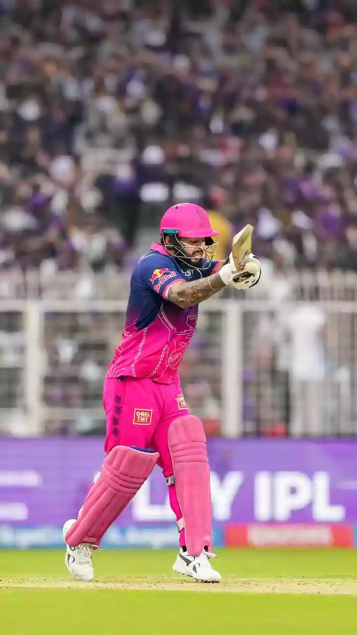 KKR vs RR: Riyan Parag dismissed Cheaply as Rajasthan Captain's Lean Run continues