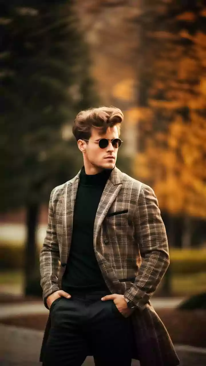 For that ultimate winter look, try combed-back hairstyles