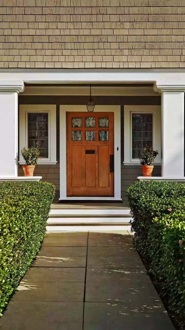 Easy ideas for a greener home entrance