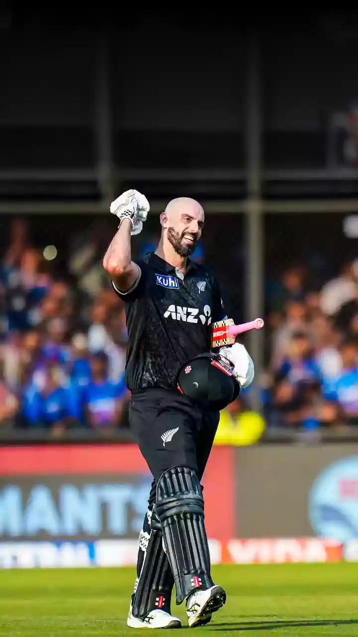 Daryl Mitchell Breaks Record Of Most Runs In A 3-Match ODI Series Against India